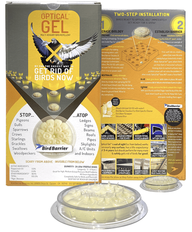 Optical Gel en presentación de 24 discos